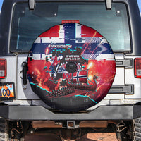 Norway Football Viking Row Spare Tire Cover Flag Nordic Footballer - If We Win Lets Do It