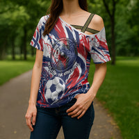 Norway Football From The Fjords To The World Cross Shoulder Shirt Viking Shield Paint Splatter Soccer Team