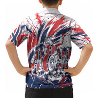 Norway Football From The Fjords To The World Hawaiian Shirt Viking Shield Paint Splatter Soccer Team