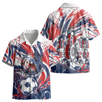 Norway Football From The Fjords To The World Kid Hawaiian Shirt Viking Shield Paint Splatter Soccer Team