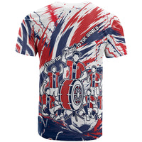 Norway Football From The Fjords To The World T Shirt Viking Shield Paint Splatter Soccer Team