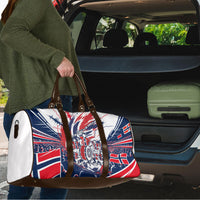 Norway Football From The Fjords To The World Travel Bag Viking Shield Paint Splatter Soccer Team