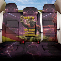 Personalized Spain Football Bull Mascot Back Car Seat Cover Spanish Pride Champion Trophy Graphic Art