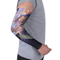 Iris Goddess Arm Sleeves Rainbow Winged Iris - Pitcher Lyre And Greek Key