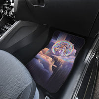 Iris Goddess Car Mats Rainbow Winged Iris - Pitcher Lyre And Greek Key