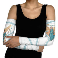 Iris Goddess Arm Sleeves Winged Iris Caduceus Staff Rainbow Ribbon Greek Key
