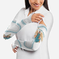 Iris Goddess Arm Sleeves Winged Iris Caduceus Staff Rainbow Ribbon Greek Key