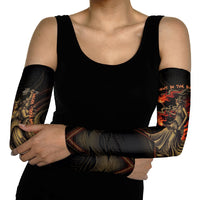 Hecate Triple Goddess Arm Sleeves Greek Hecate Flaming Torches Key Snake And Hounds