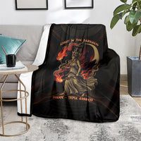 Hecate Triple Goddess Blanket Greek Hecate Flaming Torches Key Snake And Hounds