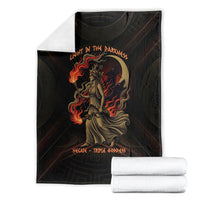 Hecate Triple Goddess Blanket Greek Hecate Flaming Torches Key Snake And Hounds