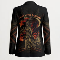 Hecate Triple Goddess Blazer Greek Hecate Flaming Torches Key Snake And Hounds