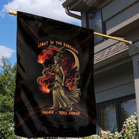 Hecate Triple Goddess Garden Flag Greek Hecate Flaming Torches Key Snake And Hounds