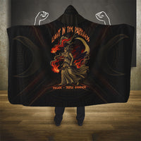 Hecate Triple Goddess Hooded Blanket Greek Hecate Flaming Torches Key Snake And Hounds