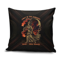 Hecate Triple Goddess Pillow Cover Greek Hecate Flaming Torches Key Snake And Hounds