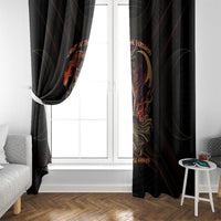 Hecate Triple Goddess Window Curtain Greek Hecate Flaming Torches Key Snake And Hounds