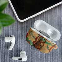Hecate Goddess Of Witchcraft AirPods Case Hecate Flaming Torch Serpent And Strophalos Wheel Greek