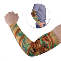 Hecate Goddess Of Witchcraft Arm Sleeves Hecate Flaming Torch Serpent And Strophalos Wheel Greek