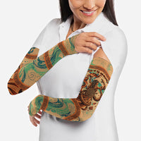Hecate Goddess Of Witchcraft Arm Sleeves Hecate Flaming Torch Serpent And Strophalos Wheel Greek