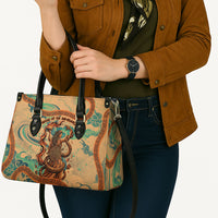 Hecate Goddess Of Witchcraft Leather Bag Hecate Flaming Torch Serpent And Strophalos Wheel Greek