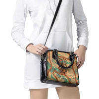 Hecate Goddess Of Witchcraft Shoulder Handbag Hecate Flaming Torch Serpent And Strophalos Wheel Greek