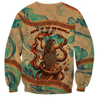 Hecate Goddess Of Witchcraft Sweatshirt Hecate Flaming Torch Serpent And Strophalos Wheel Greek