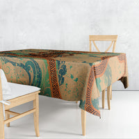 Hecate Goddess Of Witchcraft Tablecloth Hecate Flaming Torch Serpent And Strophalos Wheel Greek