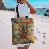Hecate Goddess Of Witchcraft Tote Bag Hecate Flaming Torch Serpent And Strophalos Wheel Greek