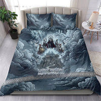 Mount Olympus Bedding Set Throne Of The Twelve Gods Greek Mythology