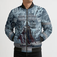 Mount Olympus Bomber Puffer Jacket Throne Of The Twelve Gods Greek Mythology