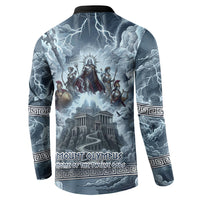 Mount Olympus Button Sweatshirt Throne Of The Twelve Gods Greek Mythology