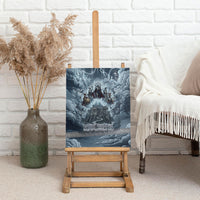 Mount Olympus Canvas Wall Art Throne Of The Twelve Gods Greek Mythology