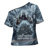 Mount Olympus Cross Shoulder Shirt Throne Of The Twelve Gods Greek Mythology