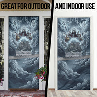 Mount Olympus Door Cover Throne Of The Twelve Gods Greek Mythology