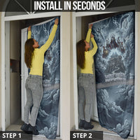 Mount Olympus Door Cover Throne Of The Twelve Gods Greek Mythology