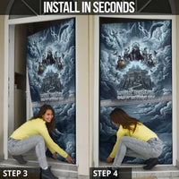 Mount Olympus Door Cover Throne Of The Twelve Gods Greek Mythology