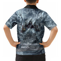 Mount Olympus Hawaiian Shirt Throne Of The Twelve Gods Greek Mythology