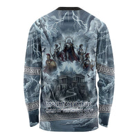 Mount Olympus Long Sleeve Shirt Throne Of The Twelve Gods Greek Mythology