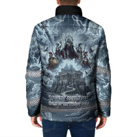 Mount Olympus Padded Jacket Throne Of The Twelve Gods Greek Mythology