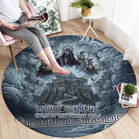Mount Olympus Round Carpet Throne Of The Twelve Gods Greek Mythology
