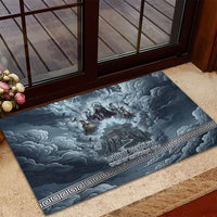 Mount Olympus Rubber Doormat Throne Of The Twelve Gods Greek Mythology