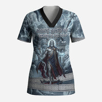 Mount Olympus Scrub Top Throne Of The Twelve Gods Greek Mythology