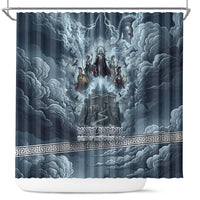 Mount Olympus Shower Curtain Throne Of The Twelve Gods Greek Mythology