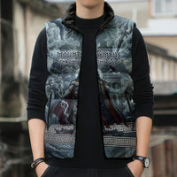 Mount Olympus Sleeveless Puffer Jacket Throne Of The Twelve Gods Greek Mythology