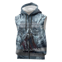 Mount Olympus Sleeveless Zip Hoodie Throne Of The Twelve Gods Greek Mythology