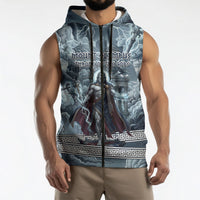 Mount Olympus Sleeveless Zip Hoodie Throne Of The Twelve Gods Greek Mythology