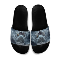 Mount Olympus Slide Sandals Throne Of The Twelve Gods Greek Mythology