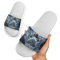Mount Olympus Slide Sandals Throne Of The Twelve Gods Greek Mythology