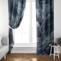 Mount Olympus Window Curtain Throne Of The Twelve Gods Greek Mythology