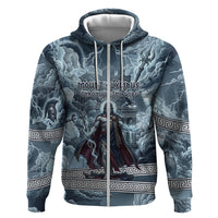 Mount Olympus Zip Hoodie Throne Of The Twelve Gods Greek Mythology