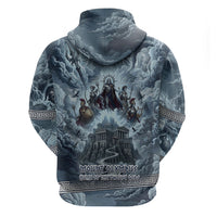 Mount Olympus Zip Hoodie Throne Of The Twelve Gods Greek Mythology